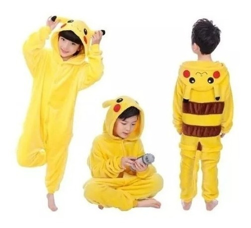 Imagen 6 de 8 de Pijama Kigurumi Niños Chancho Animales Chanchito Disfraz