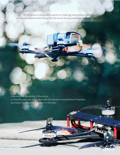 Kit 4 Motores Drone T-motor Velox V2306 V2 1950kv Cw Ccw
