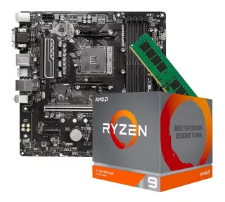 Actualizacion Combo Amd Ryzen 9 3900xt + 16gb + B450 Plus