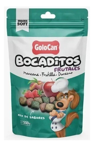 Bocaditos Finos Frutales Golocan  X 500 Gs! Petit Pet Shop