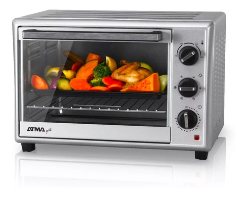 Horno Electrico Atma Hga3022 30 Litros 1500w Timer Premium