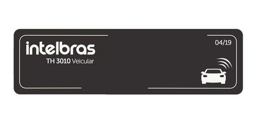 Imagem 4 de 9 de Kit 20 Etiquetas Adesivas Veicular Tag Th 3010 Intelbras