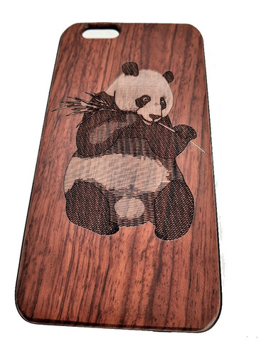 Carcasa Madera A Prueba De Golpes Bambú || iPhone 5 Se 6 7