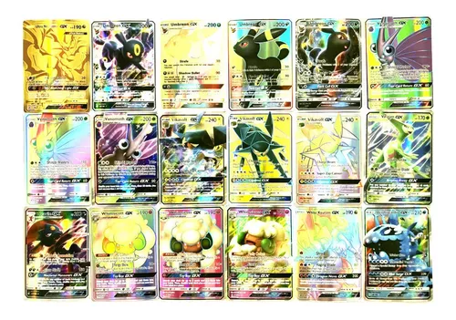 Cartas Pokemon Gx Não Repetidas (a escolher)