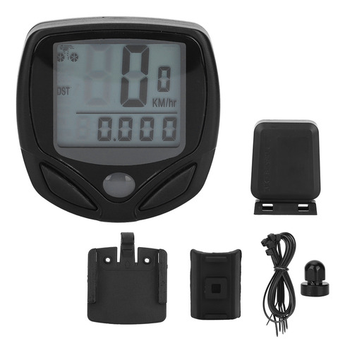 Computador, Tipo Inglês, Display Digital Lcd, Mountain Bike