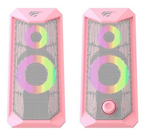 Parlante Havit Sk202 Gaming Series Pink