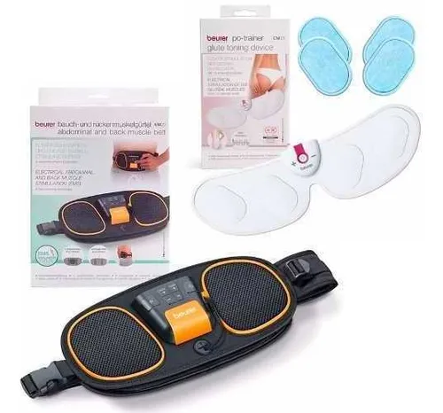 Beurer Set Electroestimulador Gluteos Em25 + Abdomen Em39