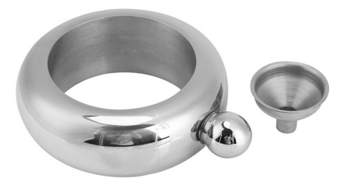 Pulseira Em Forma De Garrafa De Anca Garrafa De Vinho De Aço
