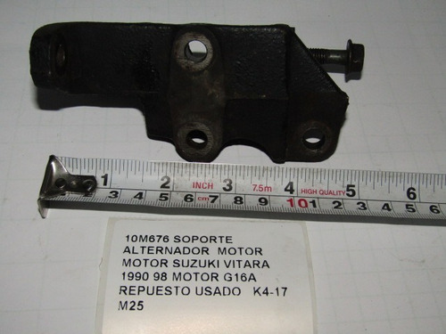 Soporte Alternador Motor Suzuki Vitara 1990 98 Motor G16a