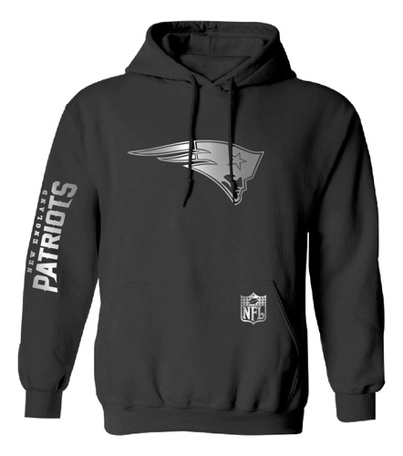 Sudadera Modelo Nfl New England Patriots Edición Silver