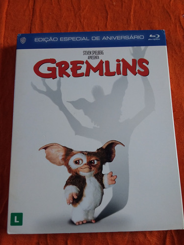 Gremlins -1 E 2 Sendo O  1  Com Luva Blu-ray 