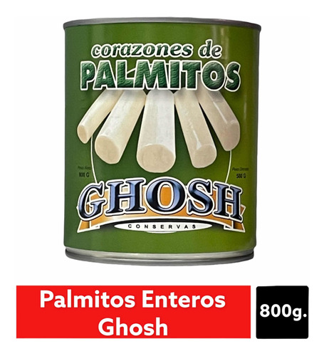 Palmitos Ghosh 800g.