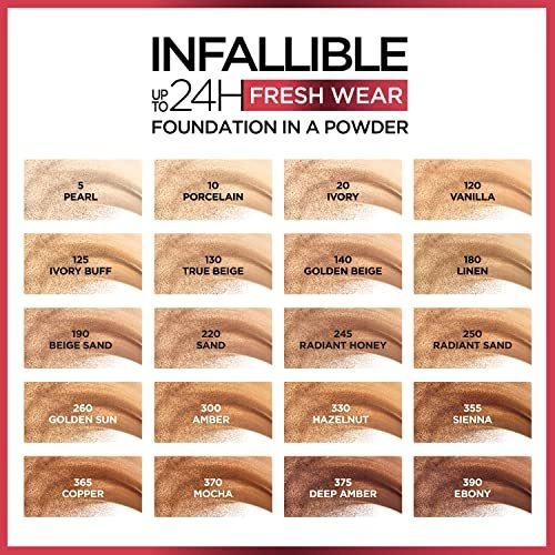 Base Loreal Paris Infallible Fresh Wear Powder Up