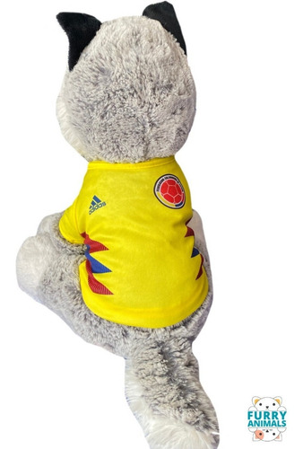 Camiseta Selección Colombia Para Perro O Gato