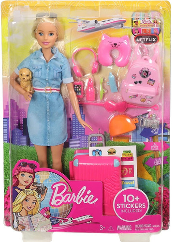 Barbie Dreamhouse Aventuras Conjunto De Viaje Mattel Premium