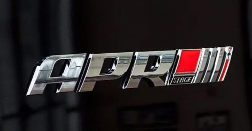 Emblema Apr Stage 2 - 3 Ou 4 + Audi Golf Gti Jetta Up Gli