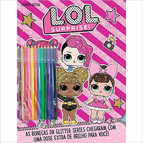 Livro L.o.l Surprise Colorir Especial Oficial