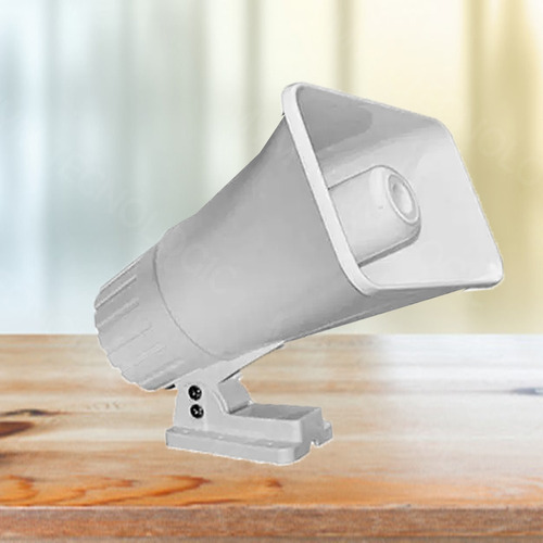 Sirena Corneta Conica 6-12v 30w Dos Tonos Para Alarmas