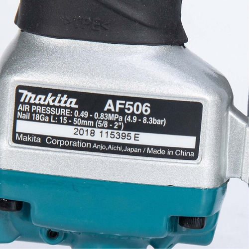 Clavadora Makita Neumatica Cal.18 Af506 (antes Af505