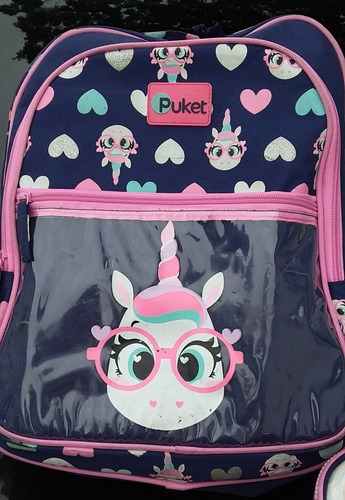 Mochila Grande Unicórnio Puket