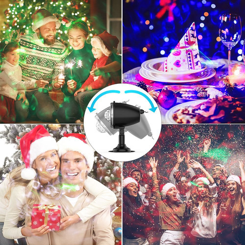 Proyector Luces Led Navidad Dia Muertos Cumpleaños Hallowen
