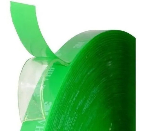 Imagen 2 de 2 de Cinta Doble Faz 3m / 12 Mm X 5mts Transparente Int / Ext
