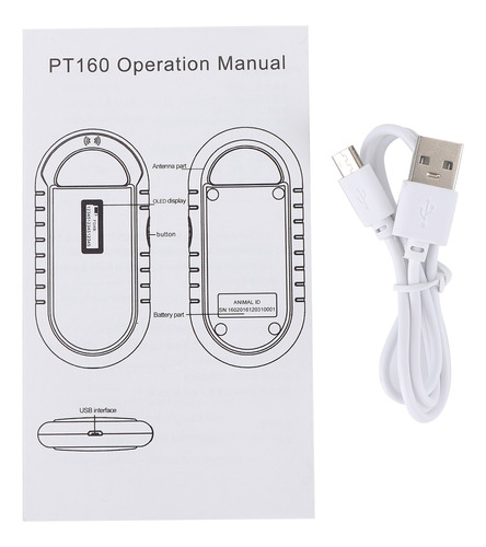 Lector Rfid Animal Id Rf De 134,2 Khz Para Iso11784/5