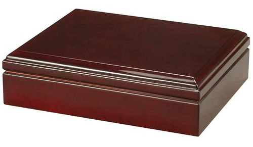 Humidor Junior Para 24 Puros Color Caoba Inglesa