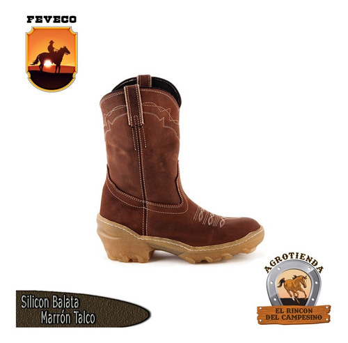 Botas Puro Coleo Feveco Suela Silicon