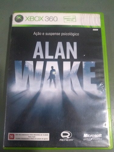 Jogo Alan Wake Para Xbox 360 Seminovo Pronta Entrega