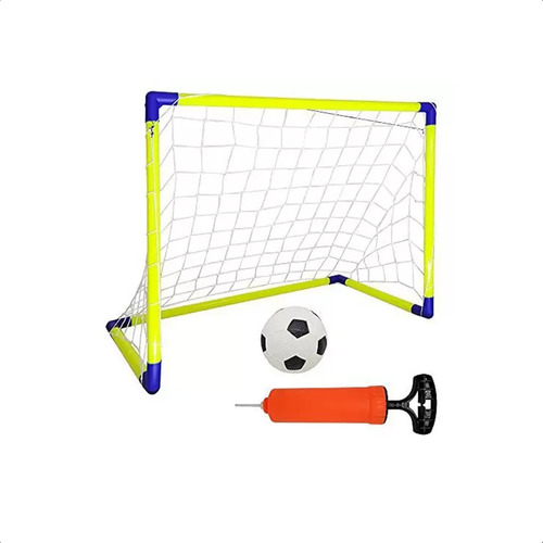 Go Play Kit Futebol Com Bola Trave De Gol E Bomba Multikids