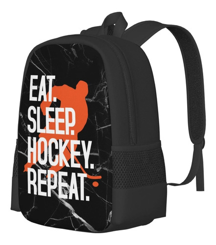 Funny-sports-hockey-mochila Para Laptop Bolsa Gimnasio Viaje