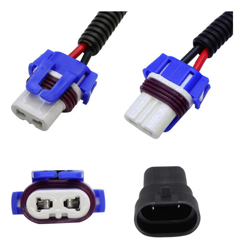 X2 Conector 9006 Con Arnes  De Porcelana Resistentes 