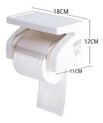 Dispensador Para Rollo De Papel Higienico Porta Repisa
