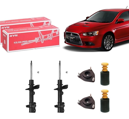 Amortecedor Dianteiro Mitsubishi Kyb Lancer Gt 2014 C/kit