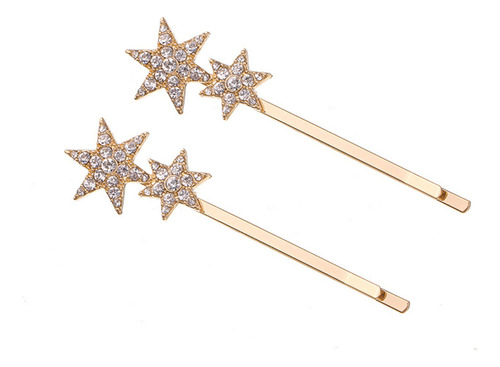 Accesorios Star Bobby Pin, 2 Unidades