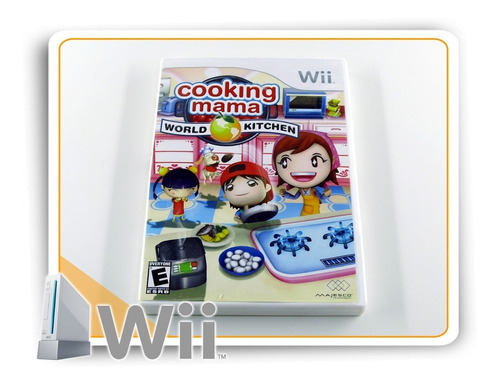 Coking Mama World Kitchen Original Nintendo Wii