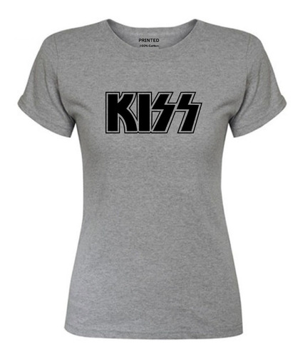 Polera Mujer Estampada Kiss