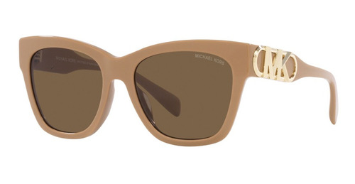 Lentes De Sol Empire Square Camel Solid Michael Kors