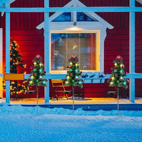 Luz Solar De Decoración Navideña Led Para Árbol De Navidad,