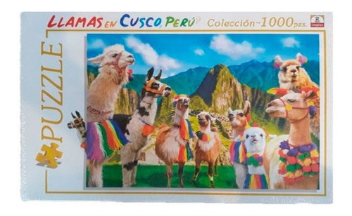 Puzzle 1000 Piezas Implás Llamas En Cusco 601