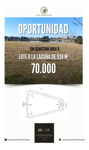 Excelente Lote A La Laguna En  San Sebastián Área 9