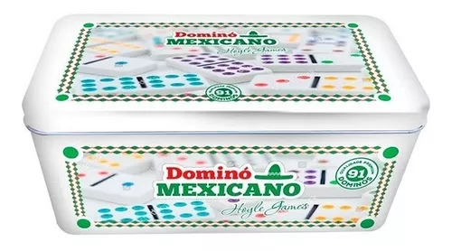 Jogo De Domino Trem Mexicano Na Lata Com 91pcs Hoyle - Livrarias