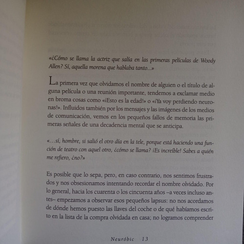 Mente Despierta: Ejercicios De Neurobic - Lawrence C. Katz (Usado)