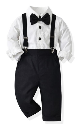 Traje De Bebé De Fiesta Mini-mi Modelo Alexander Negro