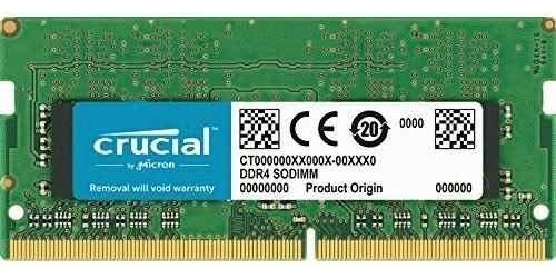 Memória Ram Notebook 8gb Ddr4 2400mhz Crucial