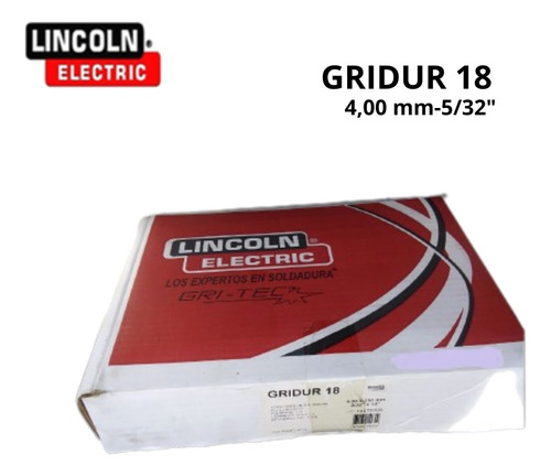 Electrodos Gridur 18 De 5/32  Lincoln
