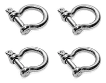 Comprar Kit 4 Manilha Balão Aço Inox 10mm P\u002F Cabos Correntes Cargas
