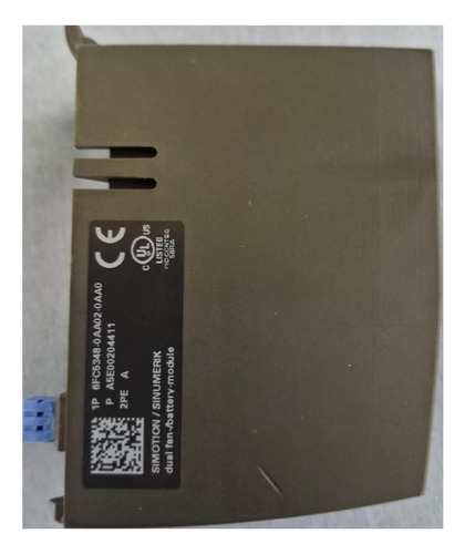 Dual Fan/ Battery-module 6fc5348-0aa02-0aa0 Siemens (Usado)
