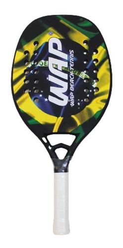 Raquete De Beach Tennis Profissional Kevlar Brazilian Wbt